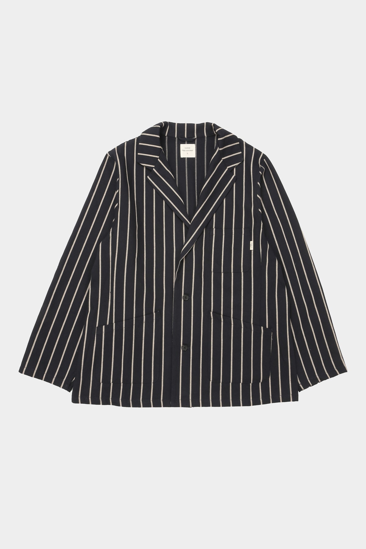 WORK JACKET_Original Butcher Stripe