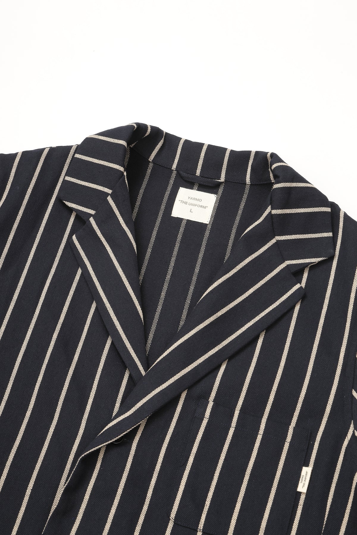 WORK JACKET_Original Butcher Stripe
