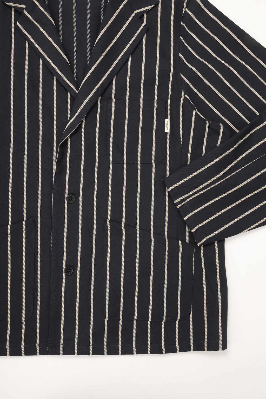 WORK JACKET_Original Butcher Stripe