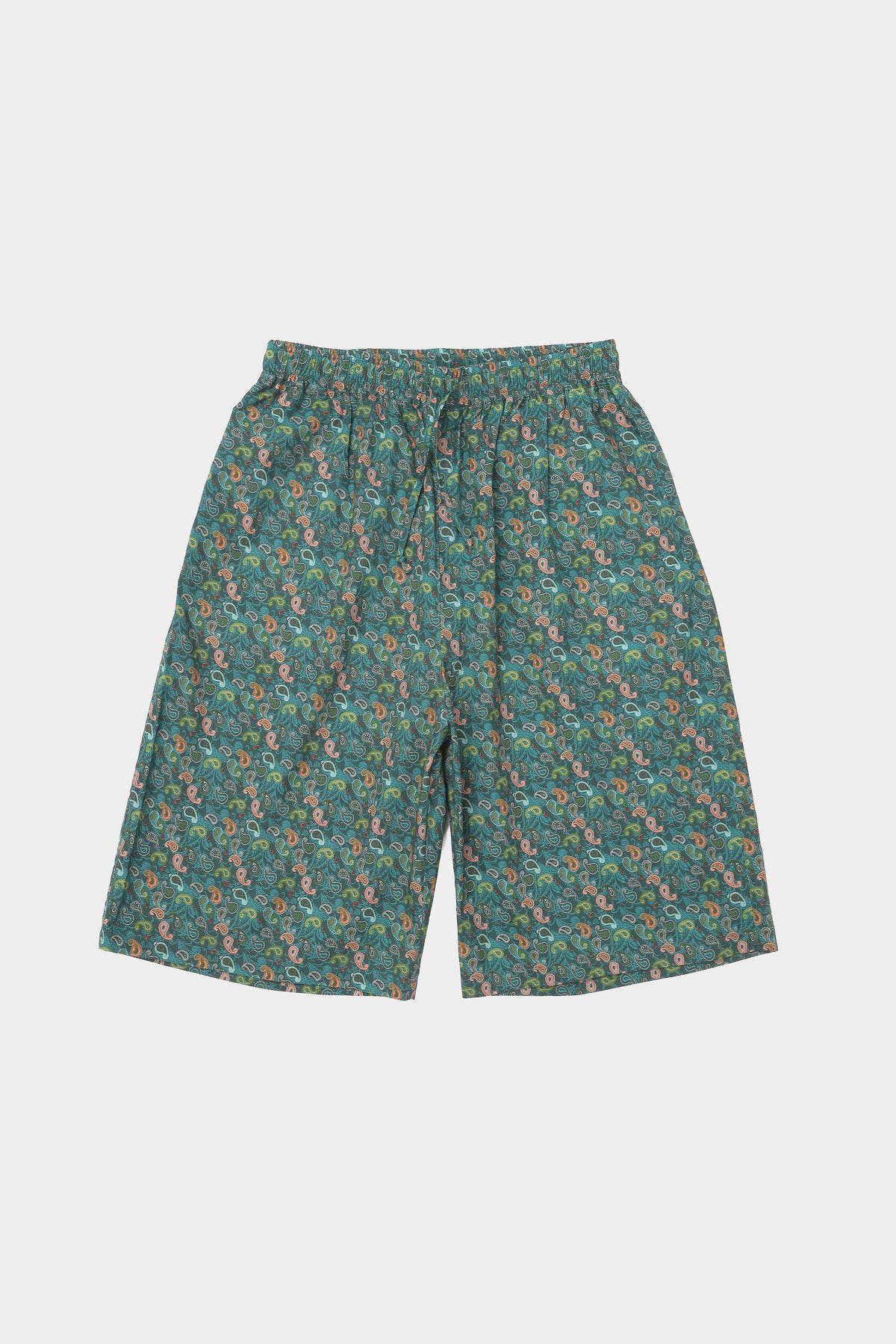 WORK SHORTS_Paisley Cotton
