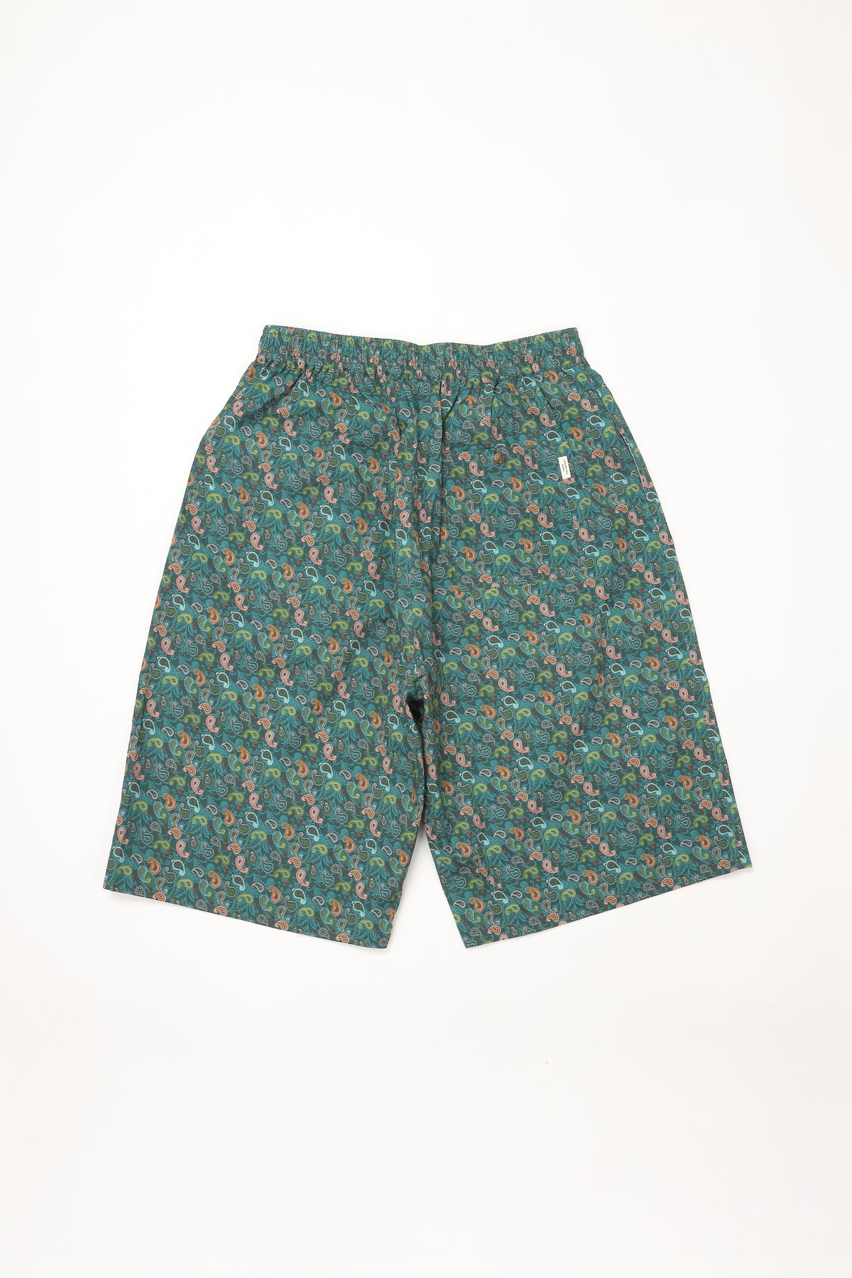 WORK SHORTS_Paisley Cotton