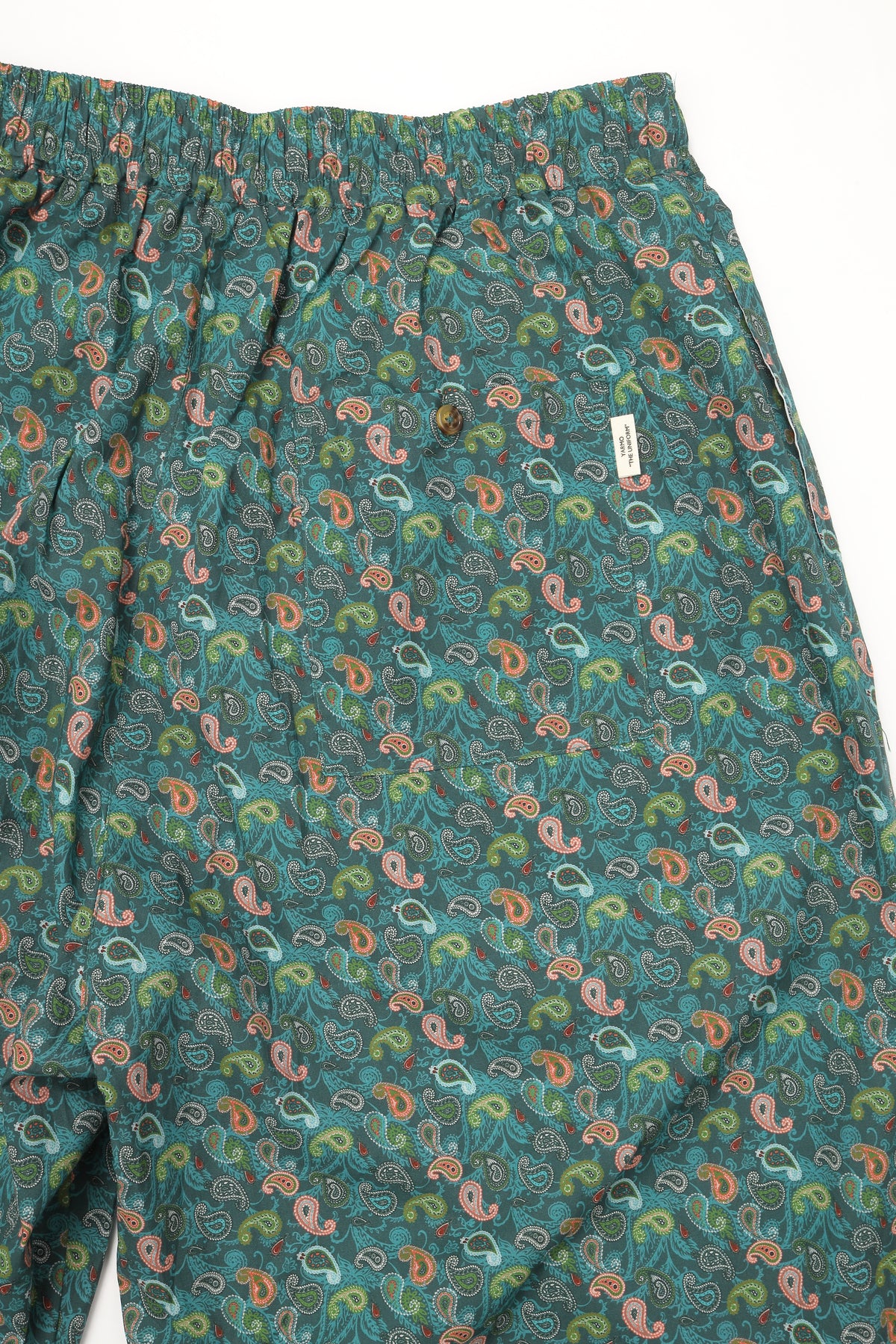 WORK SHORTS_Paisley Cotton