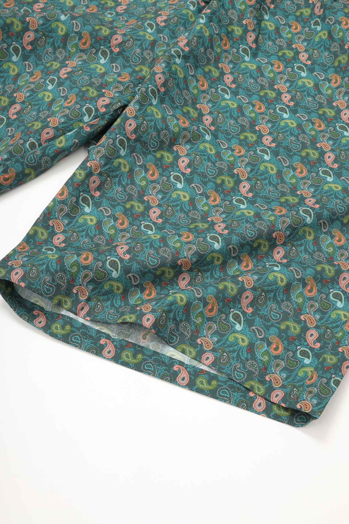 WORK SHORTS_Paisley Cotton