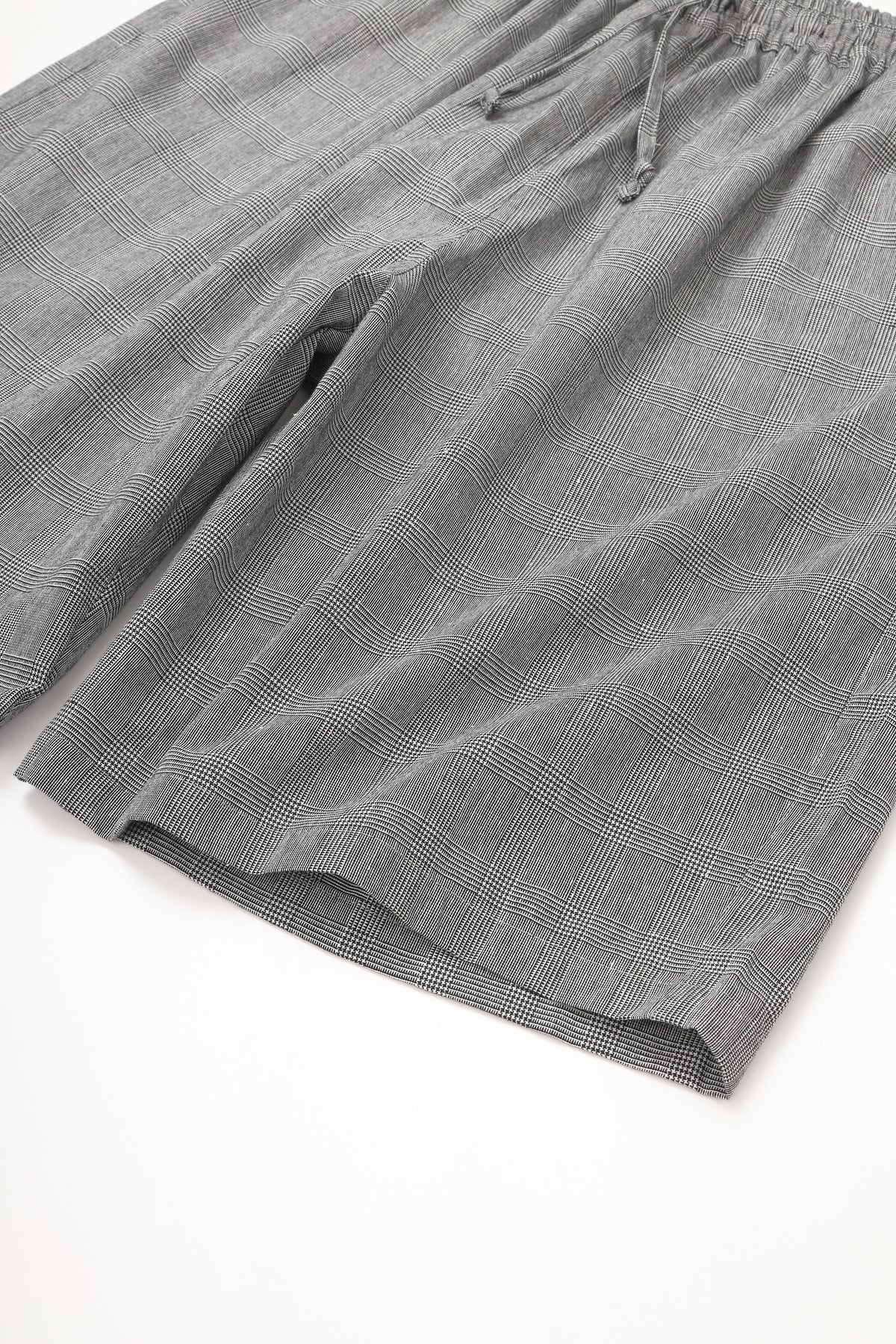 WORK SHORTS_Check C/Poly/L Blend